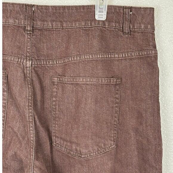 Coldwater Creek Size W18 Cotton Blend Brown Women’s Natural Fit Mid-rise Jeans - Picture 3 of 6